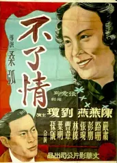 中国早期经典电影《不的海报