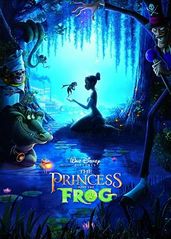公�主与青蛙的海报