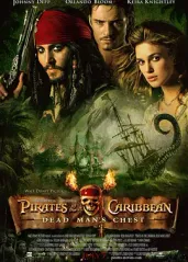 加勒比海盗2：聚魂棺的海报