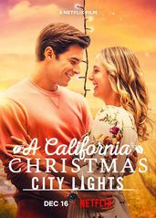 加州圣诞：旧金山的灯的海报