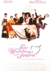 四个婚礼和一个葬礼的海报