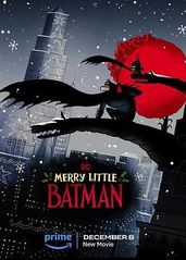 圣诞快乐小蝙蝠侠的海报