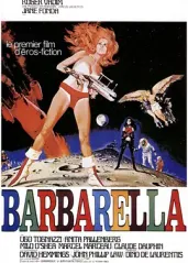 太空英雌芭芭丽娜的海报