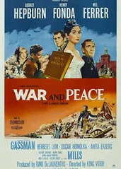 战争与和平 1956的海报