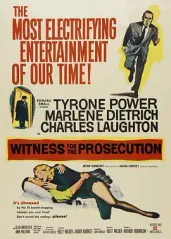 控方证人(1957)的海报