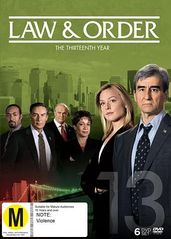 法律与秩序第十三季的海报