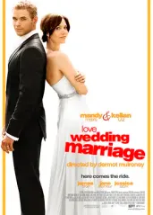 爱情、婚礼和婚姻的海报