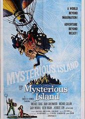 神秘岛的海报
