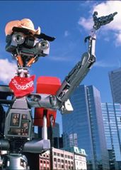 第一台拿到美国绿卡的沙雕机器人，影响了中国一代观众，科幻神片