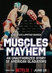 肌肉混战：美国角斗士的海报