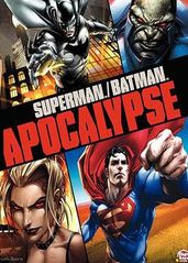 超人与蝙蝠�侠：启示录的海报
