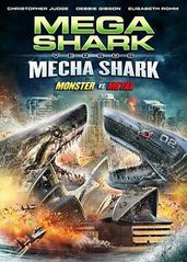 超级鲨��大战机器鲨的海报
