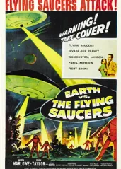 飞碟入侵地球的海报