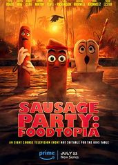 香肠聚会：食托邦第一的海报