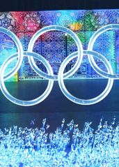 2022北京冬奥会开�的海报
